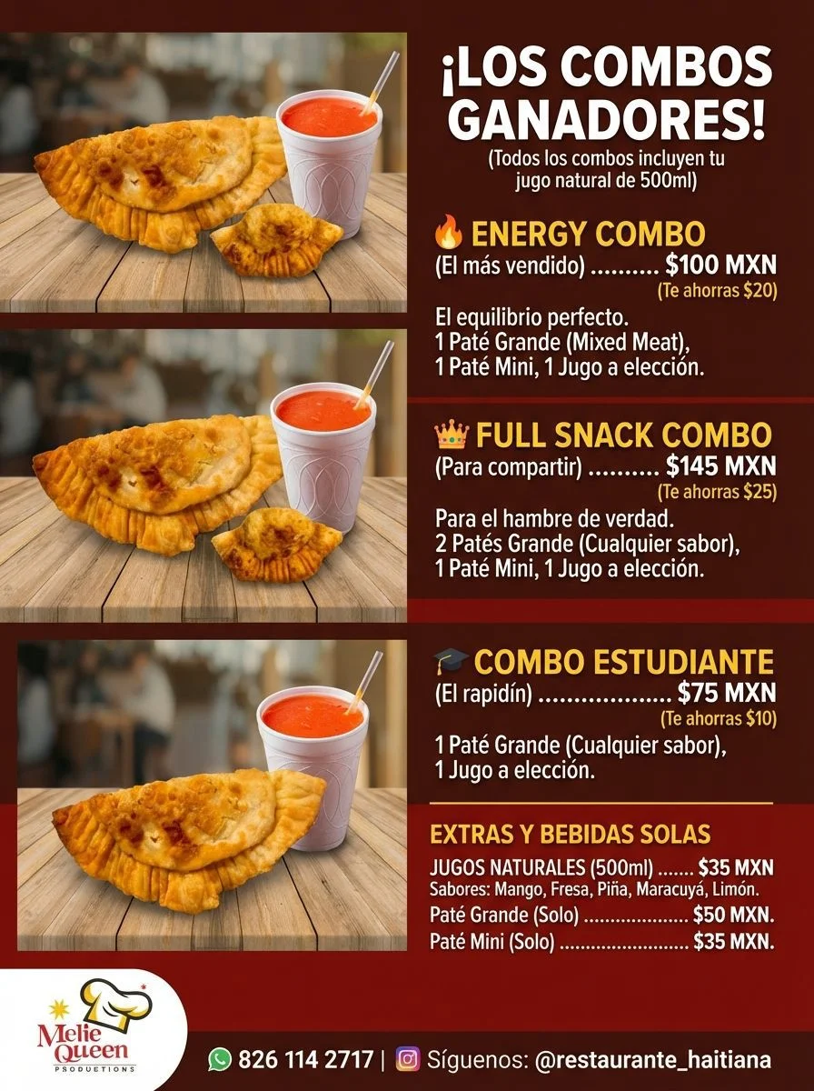 Comida Tradicional Haitiana y Antojitos 3