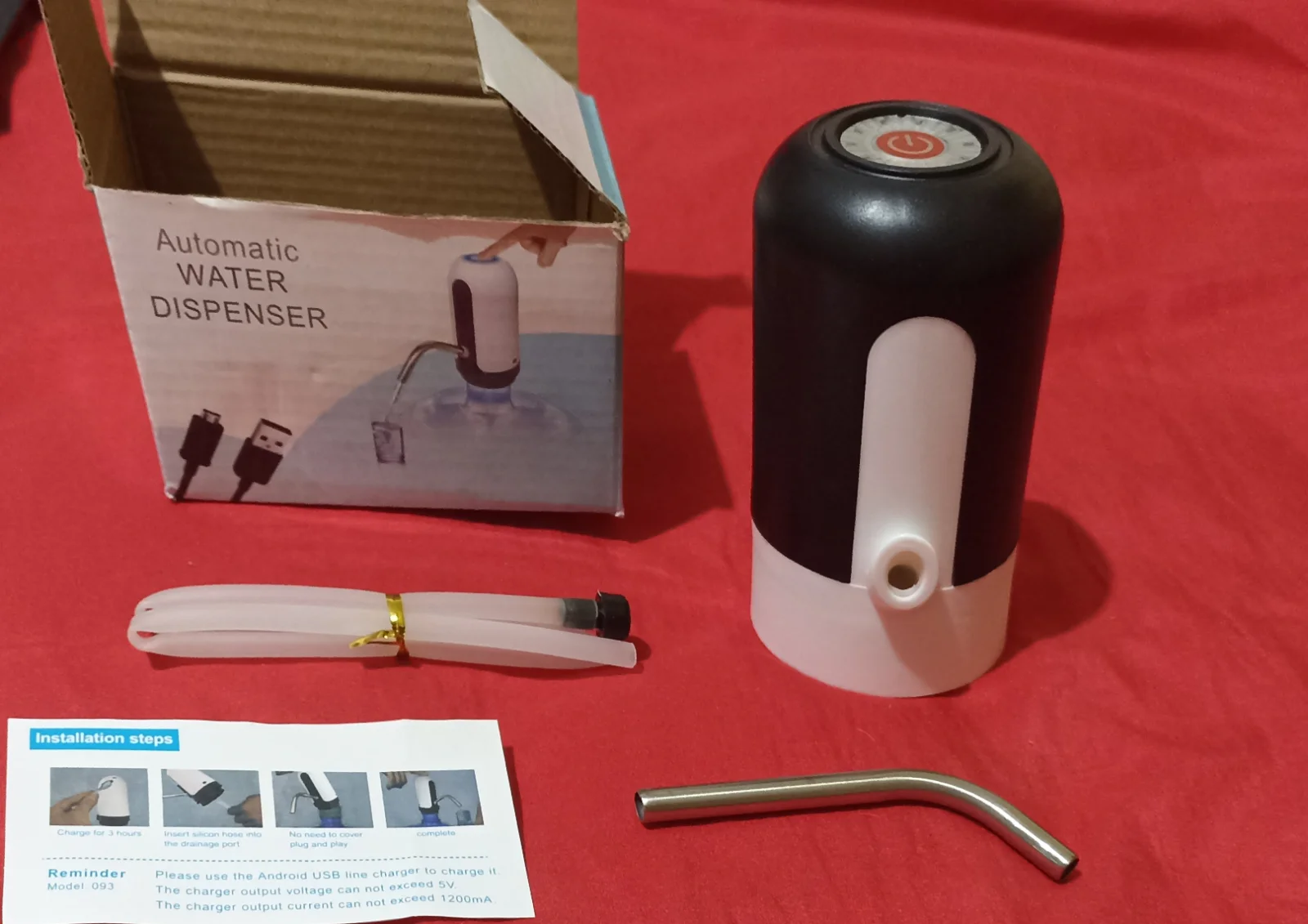 Dispensador de agua para garrafón 2